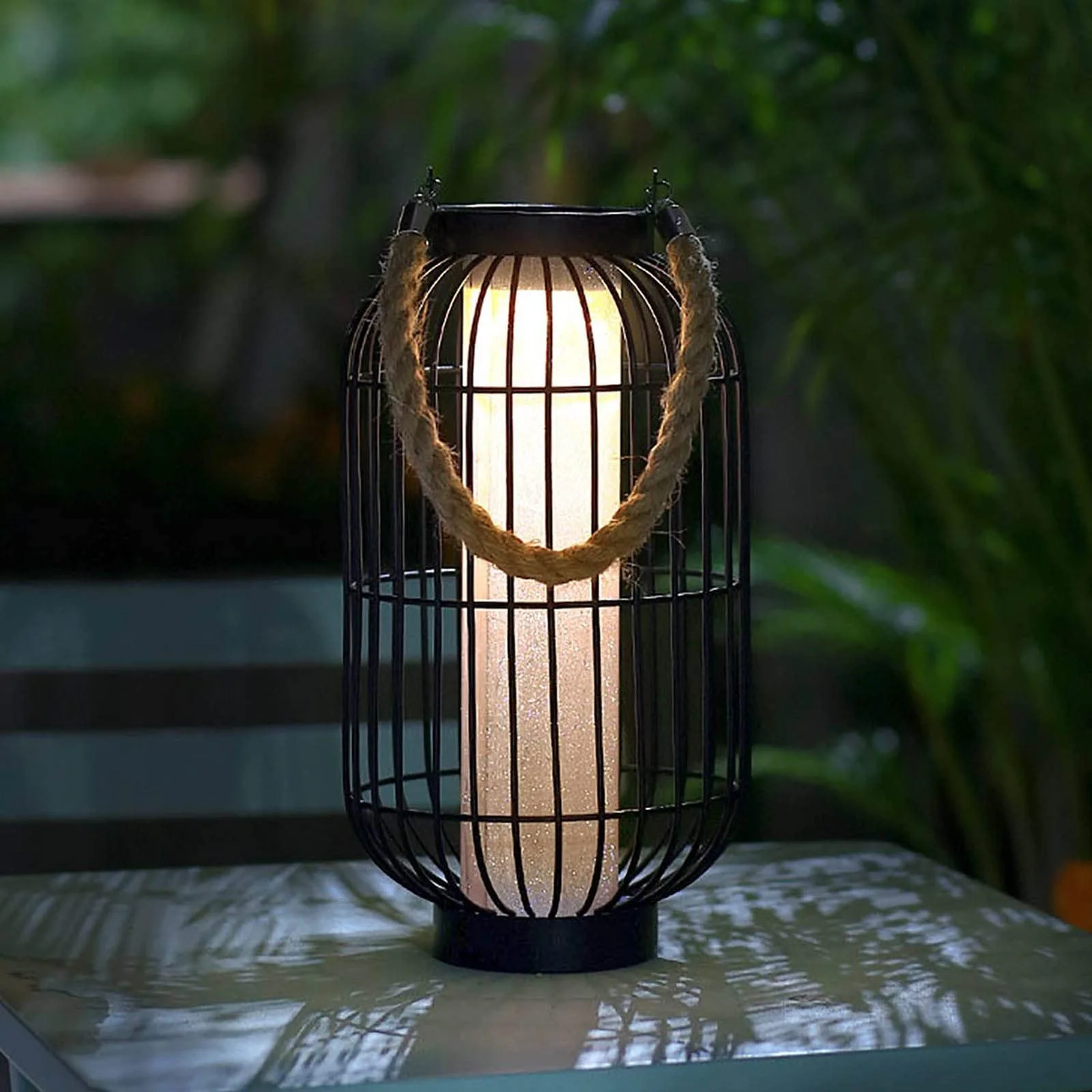 Solar LED Table Lantern